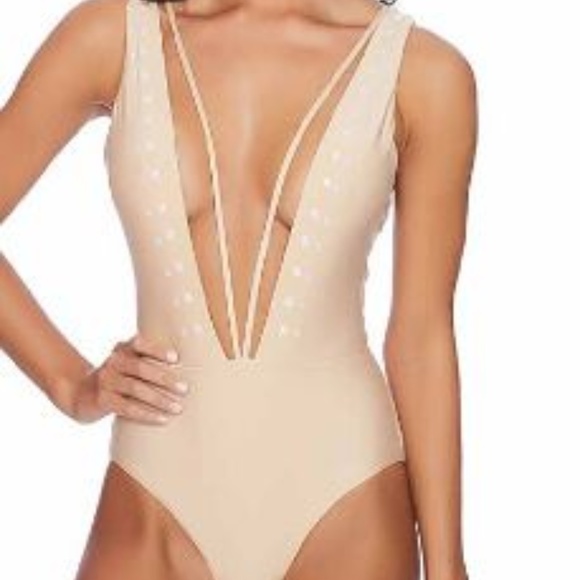 Reef Kaleidoscope plunge front strapped swimsuit - Picture 1 of 4